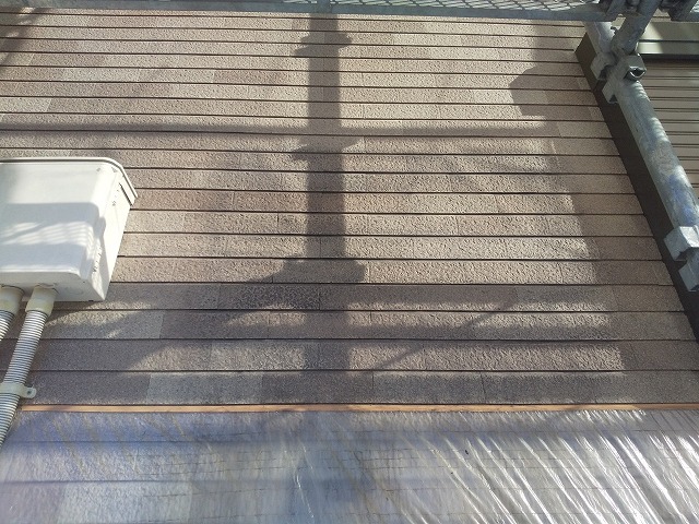 タイル張りの外壁